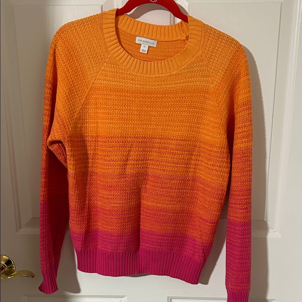 Charter Club colorful Gradient Women's Sweater